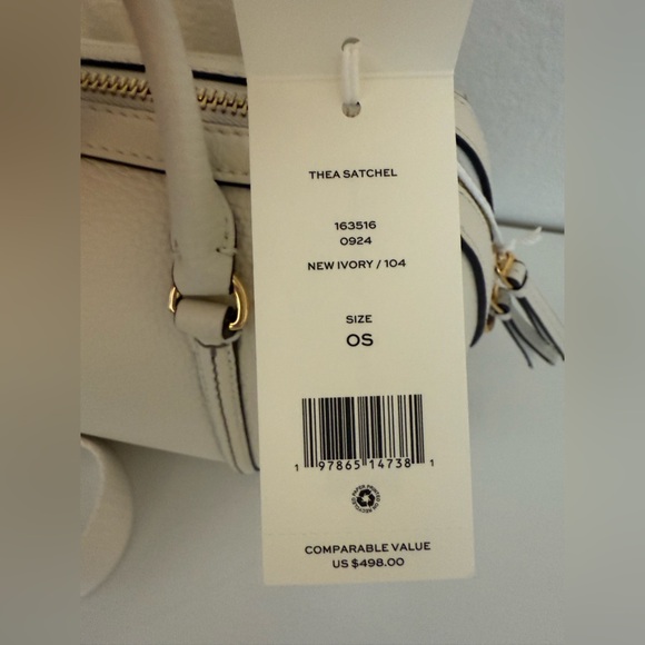 Tory Burch Thea Satchel & Wallet Set – New Ivory – NWT - Picture 13 of 13